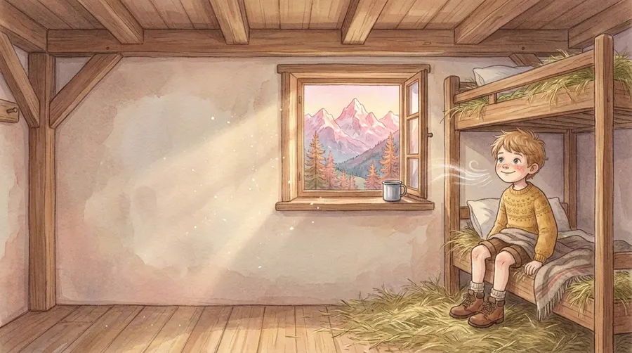 Sample page 1: the same child, illustrated on every page