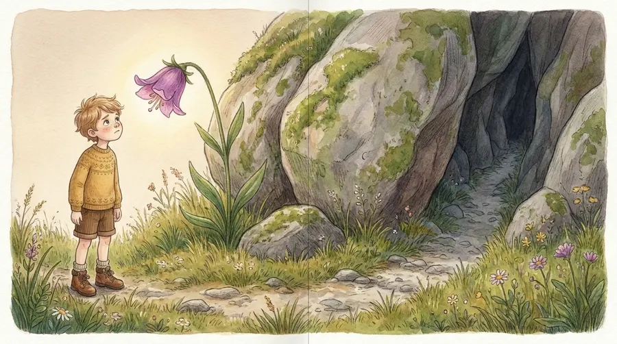 Sample page 4: the same child, illustrated on every page
