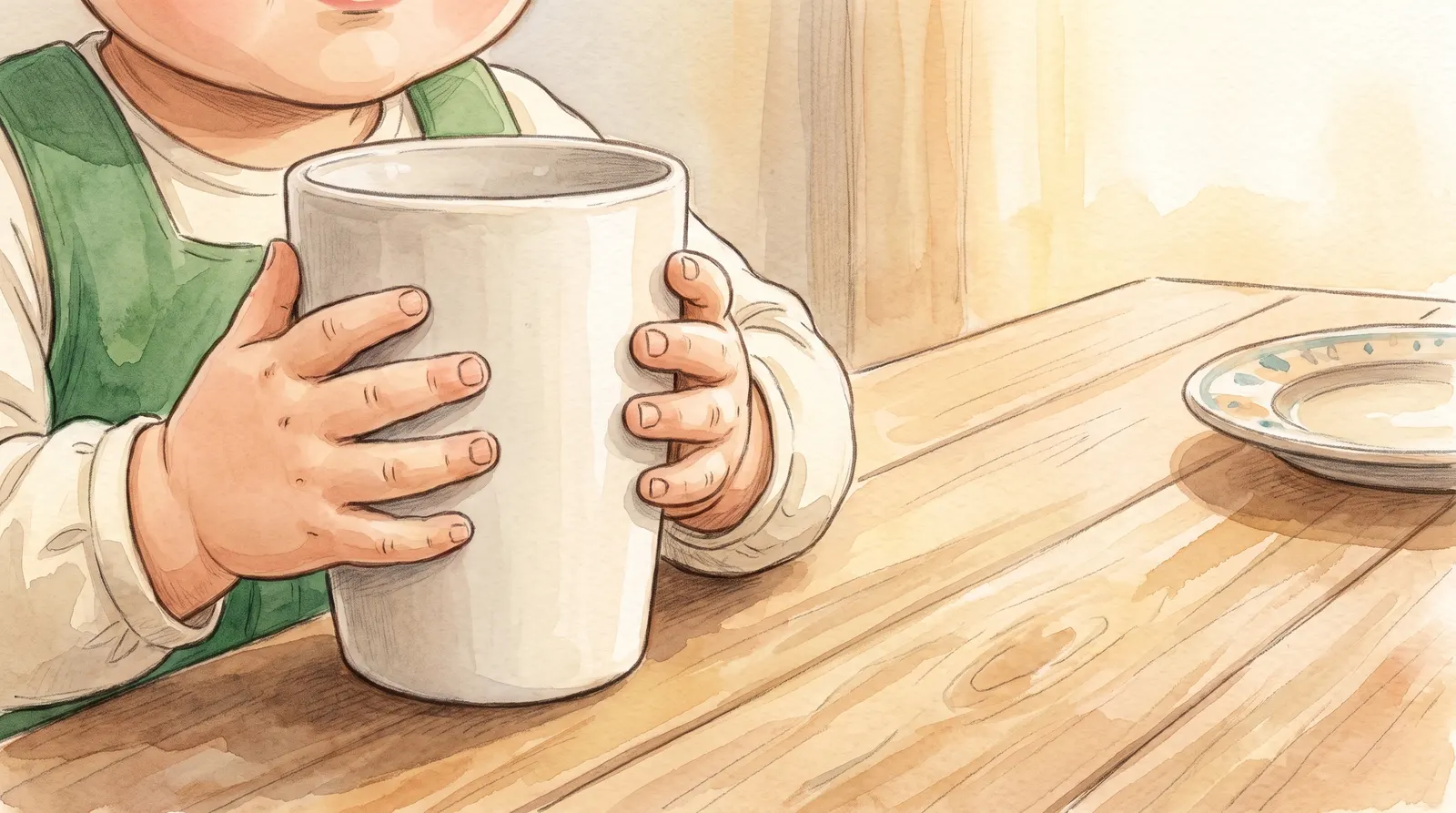 Illustration zu „Das kann ich schon!“, Doppelseite 7