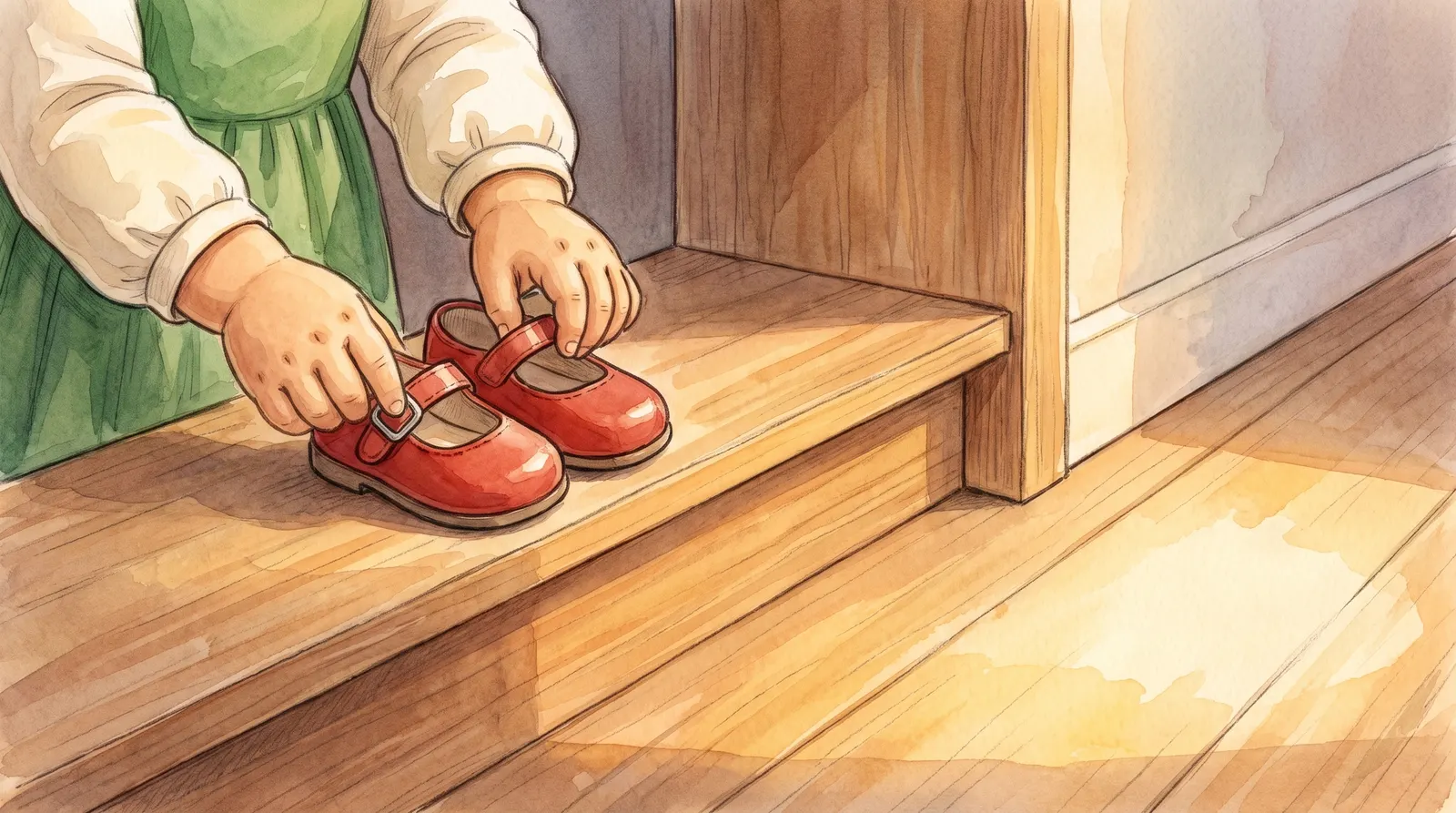 Illustration zu „Das kann ich schon!“, Doppelseite 11