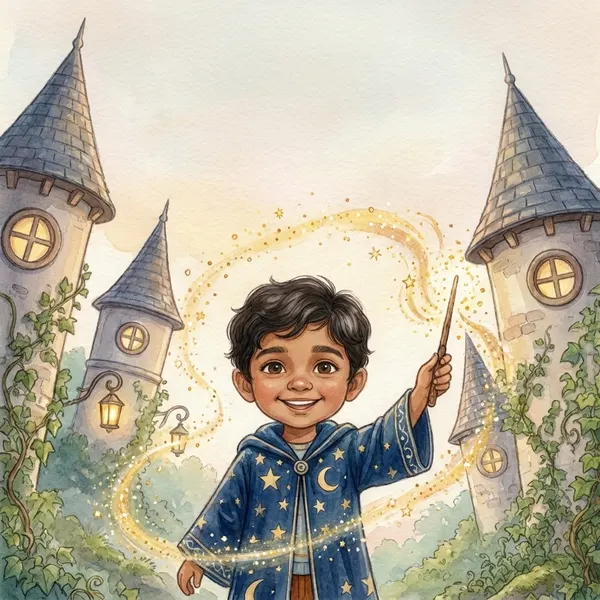 Cover: First Day at Magic School