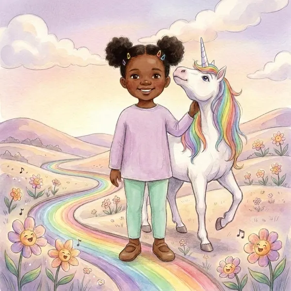 Cover: Unicorn & the Rainbow Valley